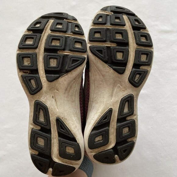 Nike Kids Black & Pink Worn Athletic Shoes With Velcro Straps 11.5C - Picture 6 of 10